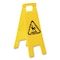 Boardwalk Caution Safety Sign For Wet Floors, 2-Sided, Plastic, 10x2x26, Yellow 3485217 - alternate 2